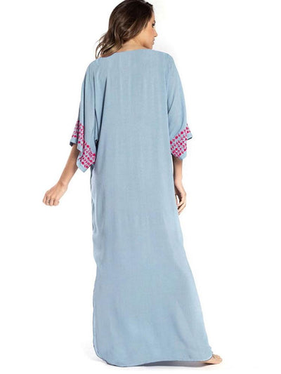INDIE FOLK EMBROIDERED KAFTAN