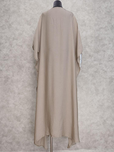 KHAKI SEXY KAFTAN
