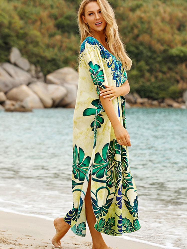 PRINTED BOHEMIAN KAFTAN