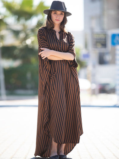 ELEGANT BEACH WEAR KIMONO DRESS