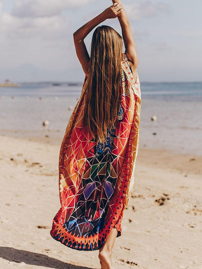 BOHEMIAN PRINTED KAFTAN