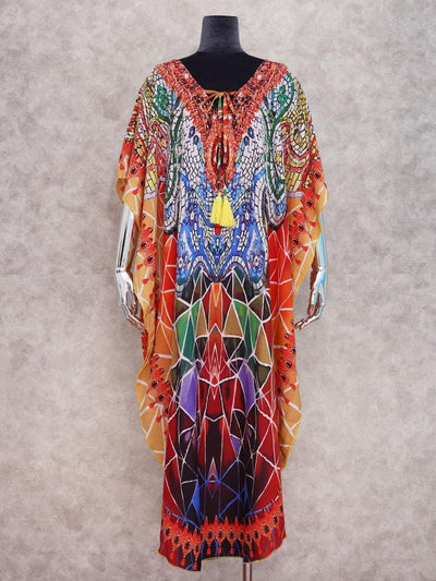 BOHEMIAN PRINTED KAFTAN