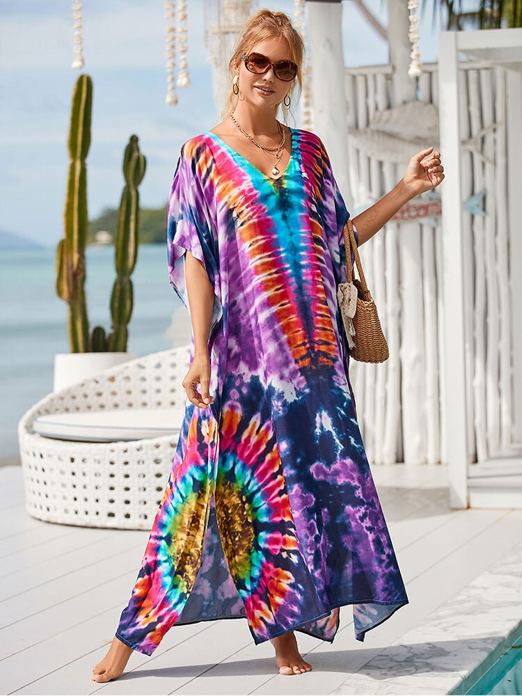 Swimsuit Cover up Beach Sarongs Pareo de Plage Q1476-2