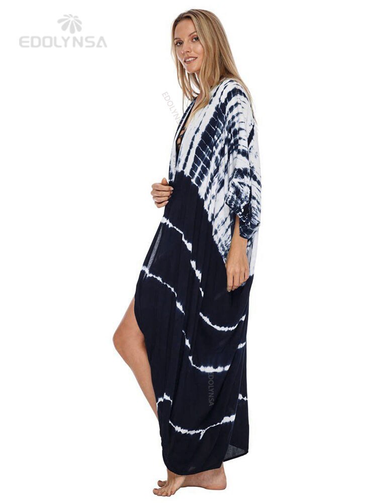 Womens Plus Size Summer Cardigan Long Q1225-4