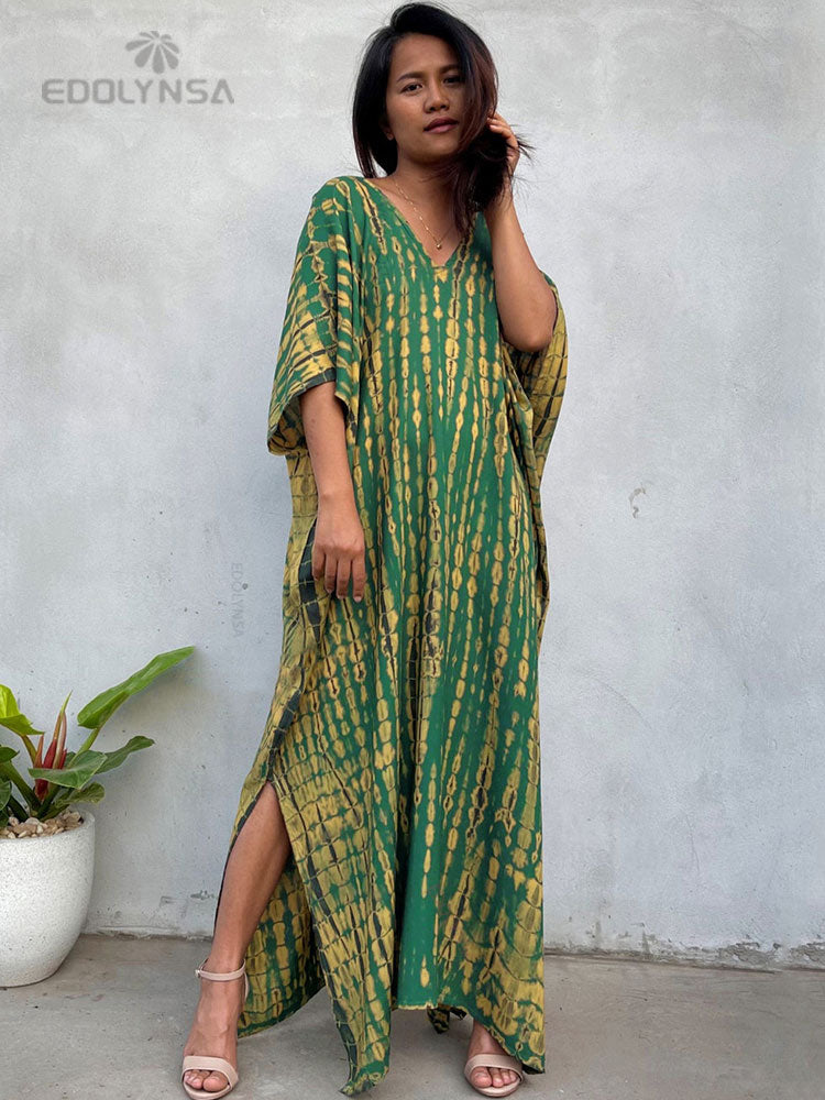 Summer Tunic for Woman Beach Robe Q1218-19