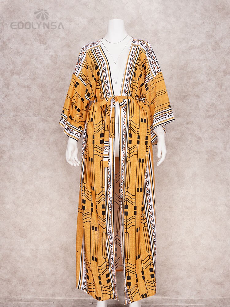 Printed Kimono Cardigan Summer Jacket Q1228-6