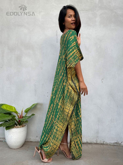 Summer Tunic for Woman Beach Robe Q1218-19