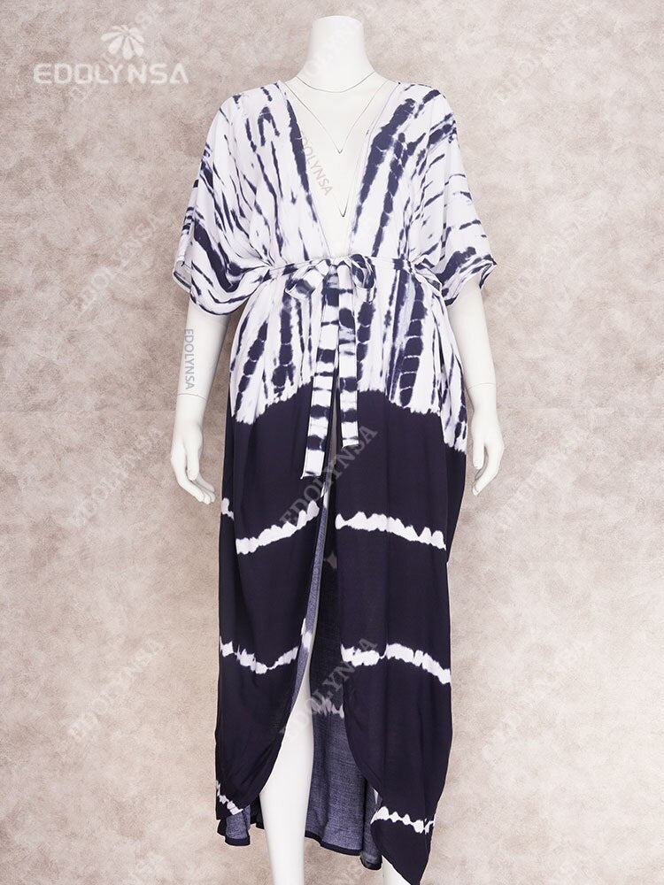 Womens Plus Size Summer Cardigan Long Q1225-4