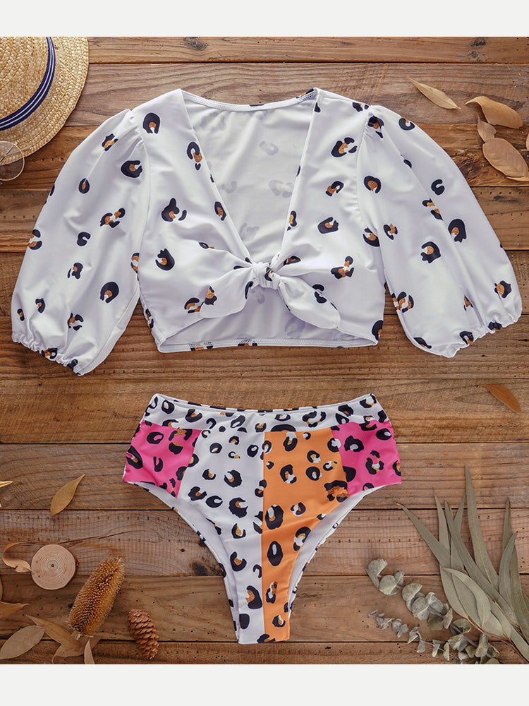 VINTAGE PRINTED BIKINI SET